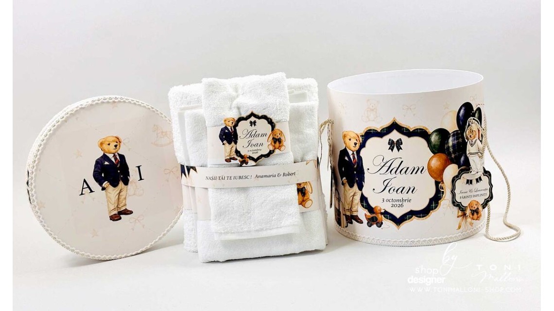 Trusou Botez Băiat Paddington Bear Fashion Ralph Lauren 10